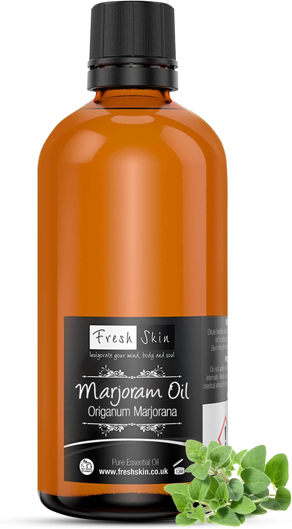 Marjoram Essential Oil - 100ml - 100% Pure & Natural Essential Oils