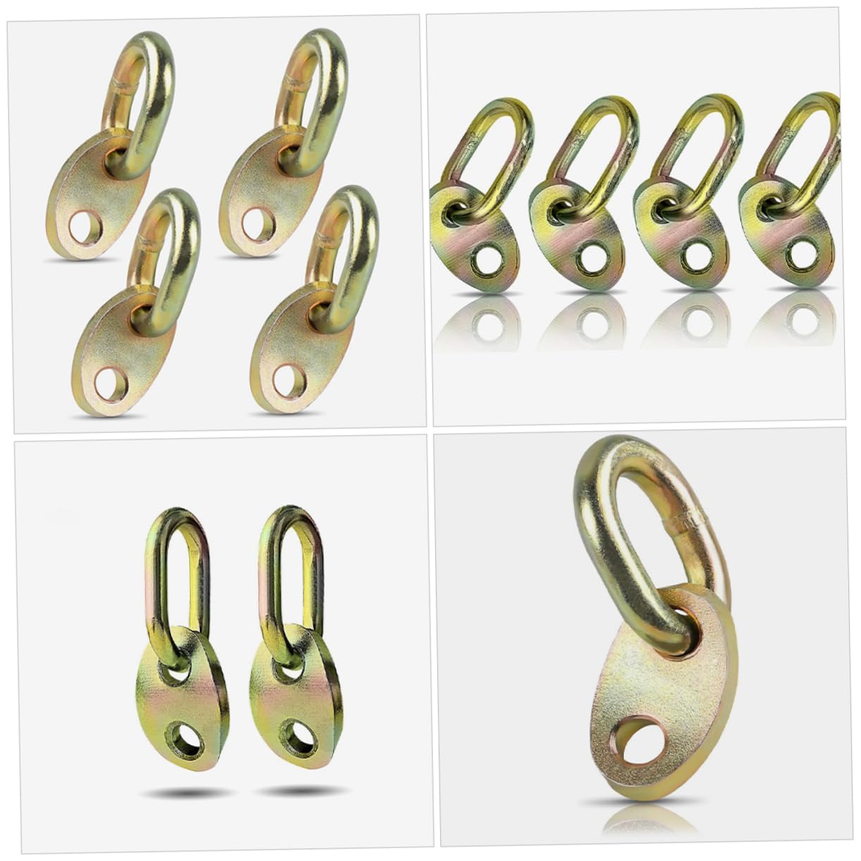 PRETYZOOM 4pcs Engine Lift Leveler Set Engine Lifting Plate Kit for Lifting Heavy Duty Construction