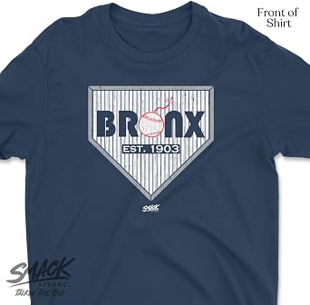 Bronx Est. 1903 T-Shirt for New York Baseball Fans (SM-5XL)