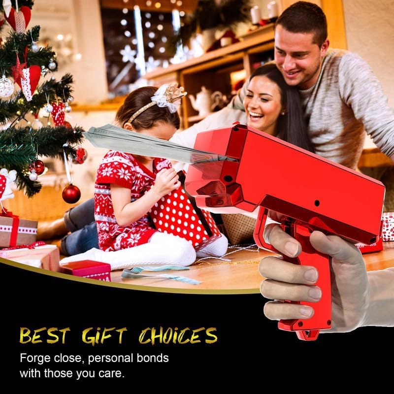 Miniatura 5 de Make it RainGusil Gold Gun for Movies That Look Real,Handheld Spary Gun for Game Movies Party Supplies