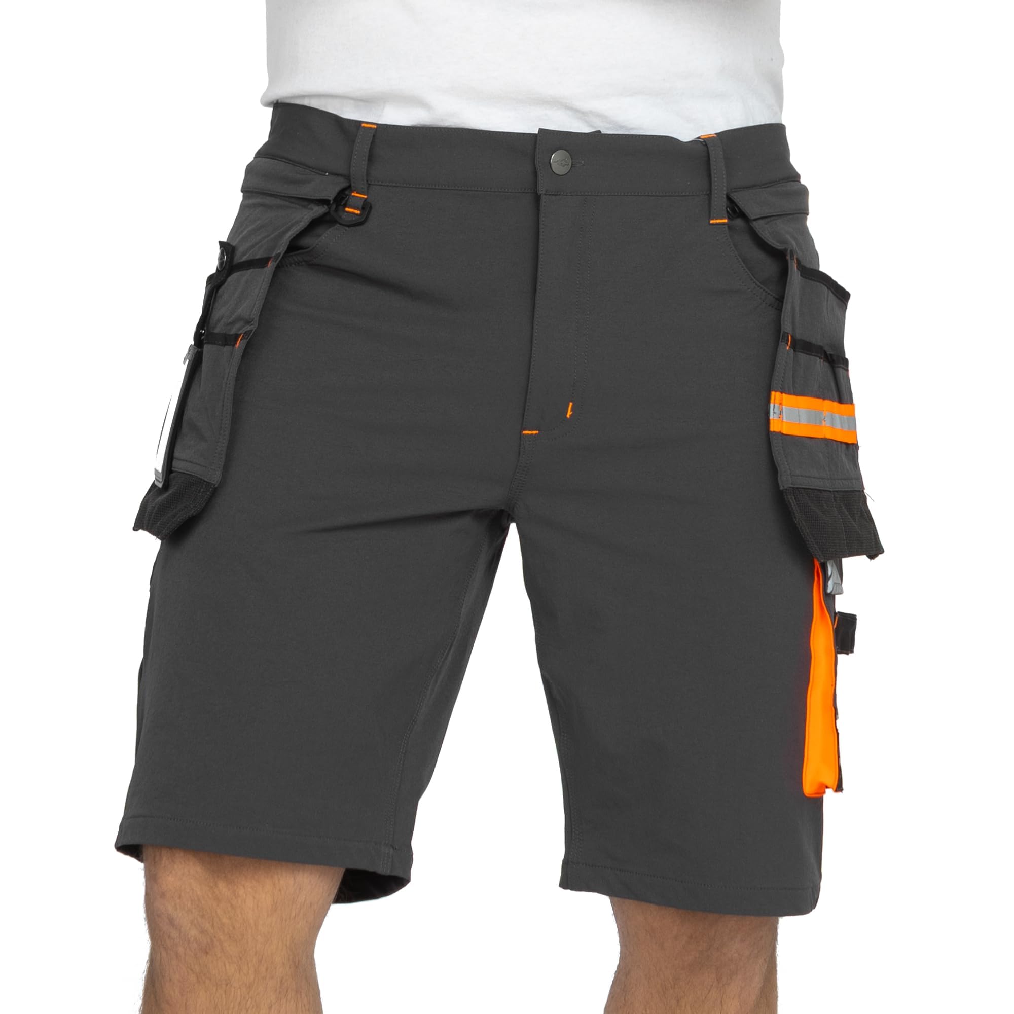 BWOLF Vector Pantalones cortos de trabajo hombre robustos flexibles 90% nailon 10% elastano