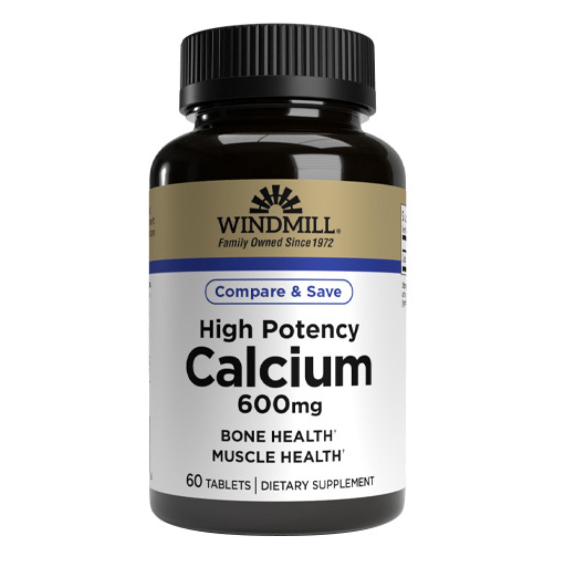 Windmill Calcium Carbonate 600MG - 60 Tablets