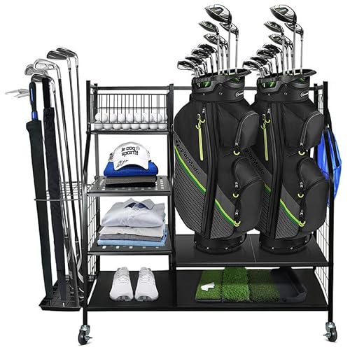 10 Best Golf Bag Storage Rack June 2023