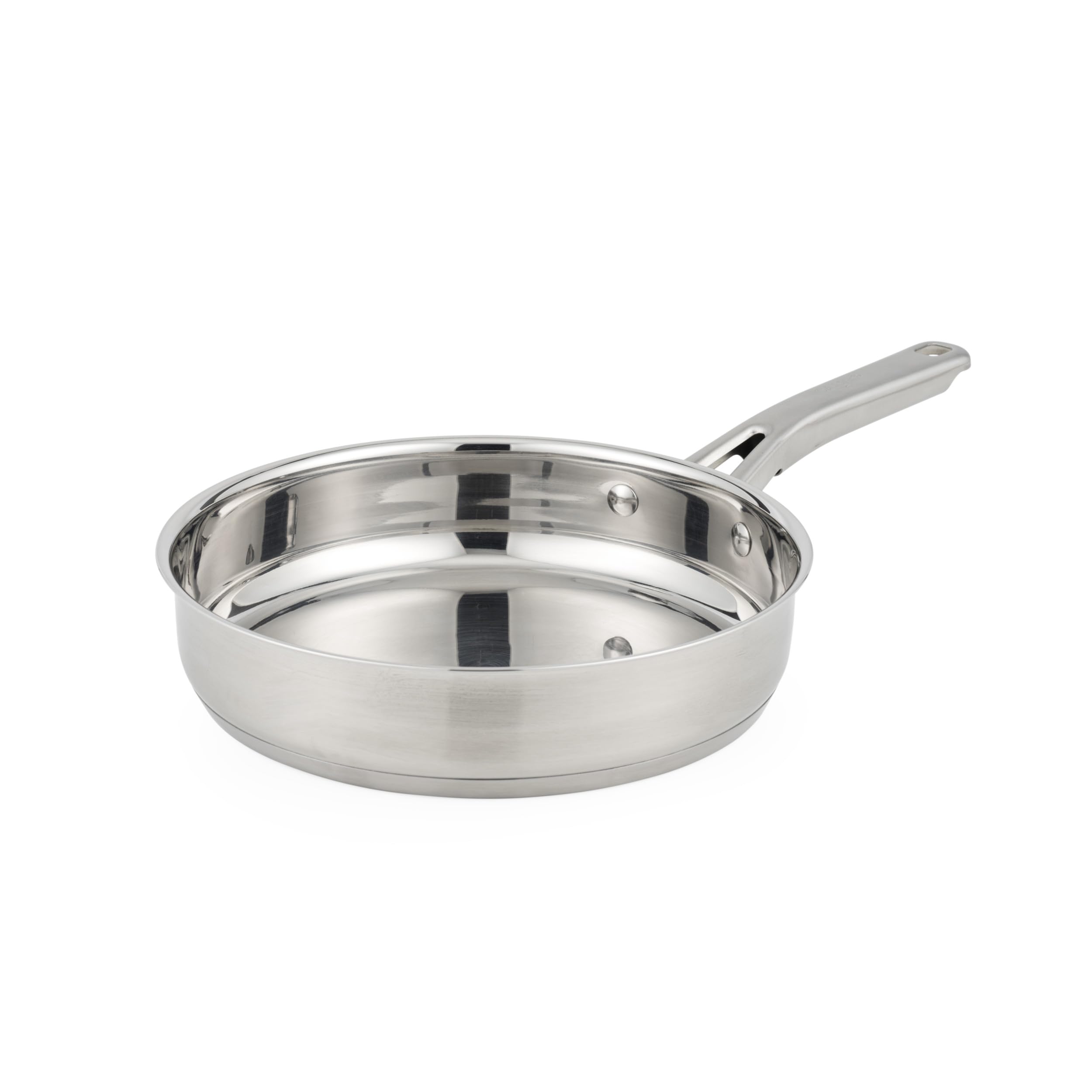 Salter Signature Zestaw garnków ze stali nierdzewnej, 6-częściowy, indukcja | Garnki 14/16/18/20 cm z pokrywkami z hartowanego szkła, patelnia 24 cm, garnek 24 cm, kapsułowe dno, można myć w zmywarce