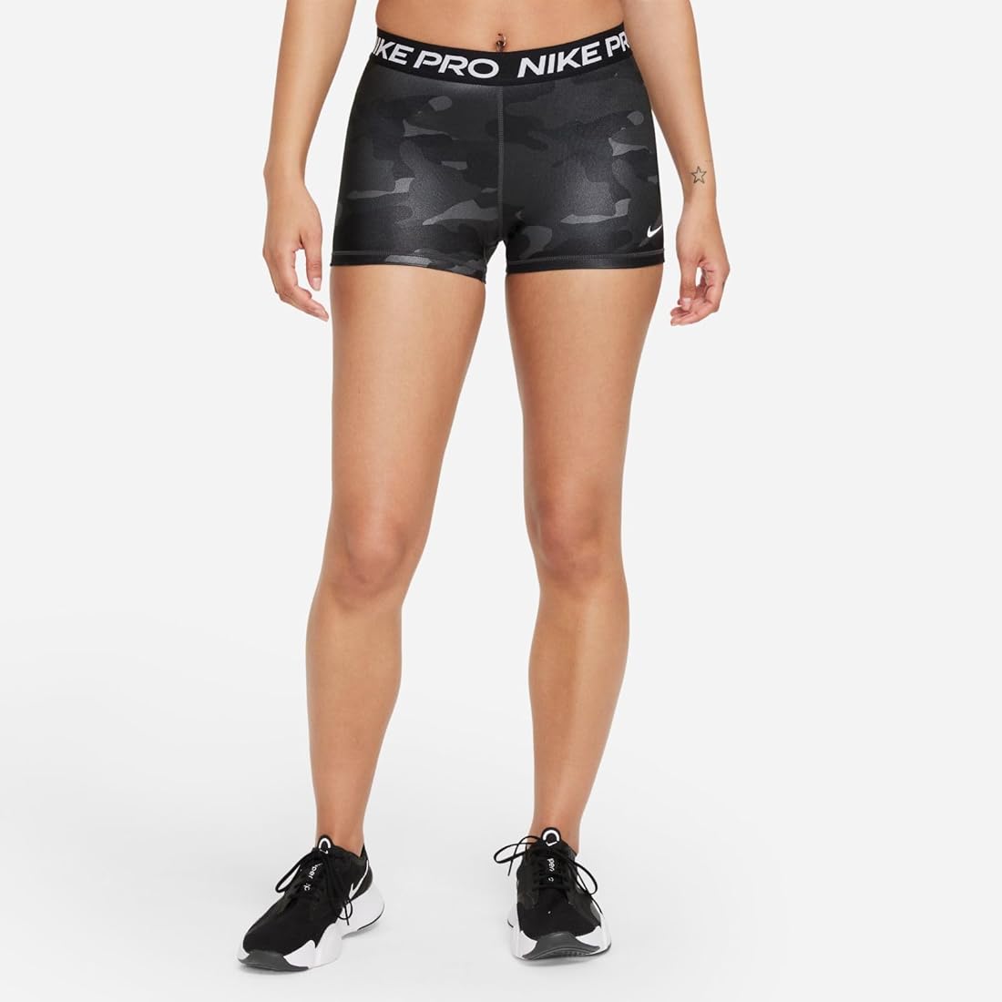 nike camo spandex shorts