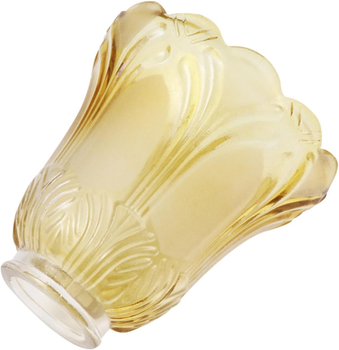 DOITOOL Household Lamp Cover Lamp Shades Glass Lamp Shade Glass Fixture Replacement Globes & Shades Flower Petal Lampshade Small Lamp Shade Transparent Lampshade Decor Crystal Ceiling Lamp