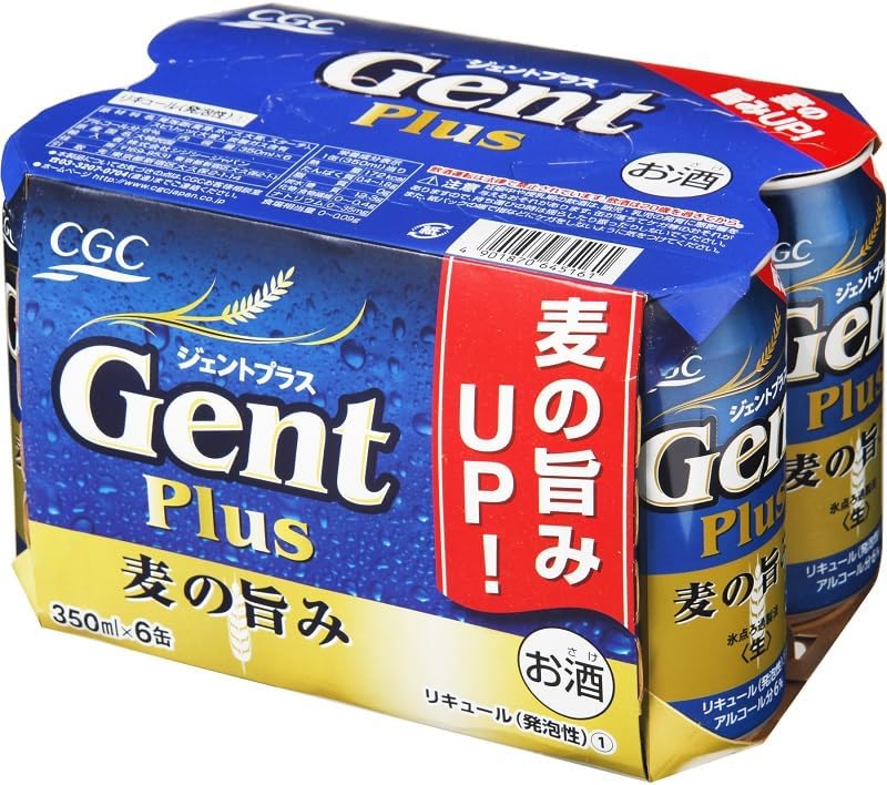 Amazon.co.jp: CGC ジェントプラス 350ml×6 : 食品・飲料・お酒