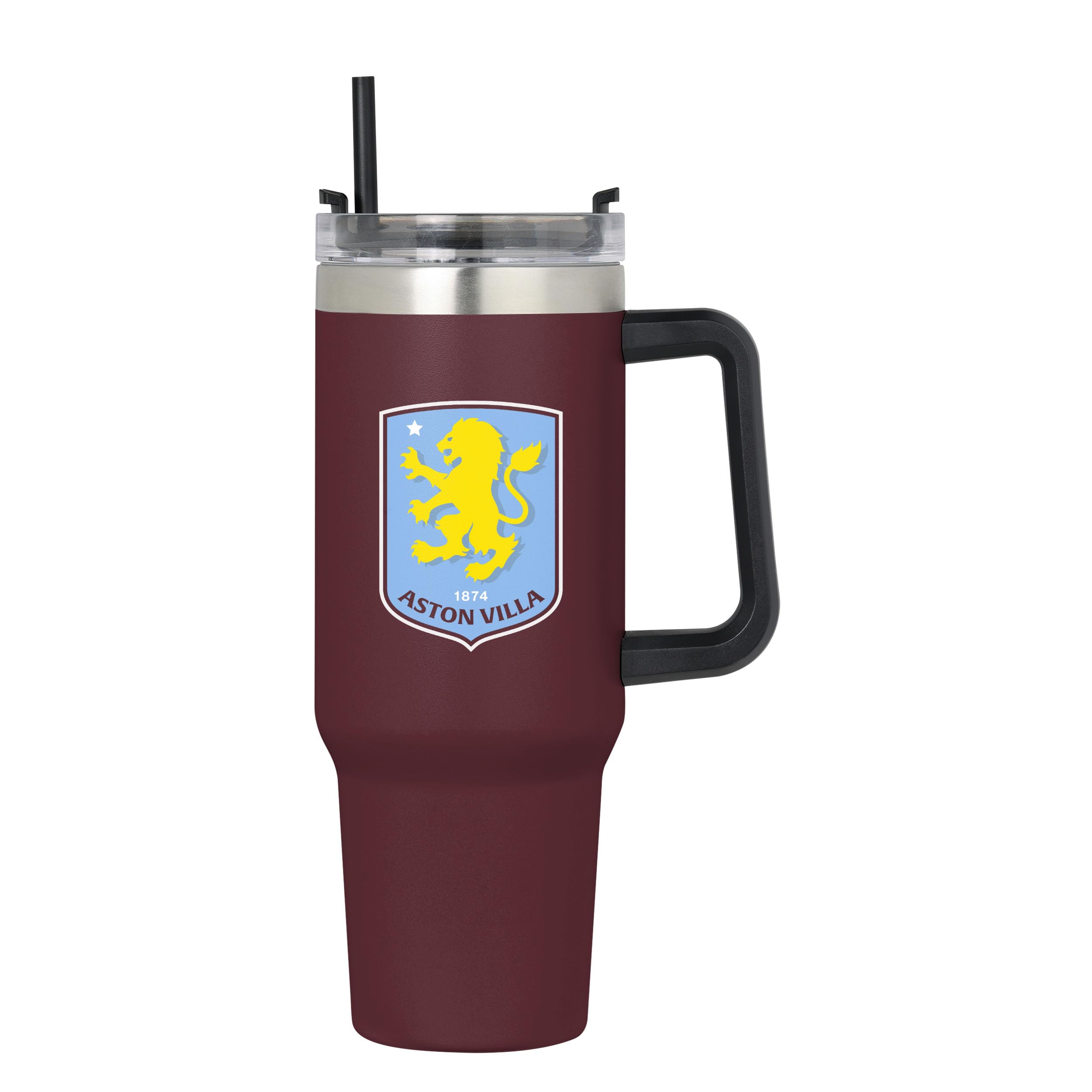FOCO Officially Licensed Aston Villa FC Football 40oz/1.1L Travel Tumbler