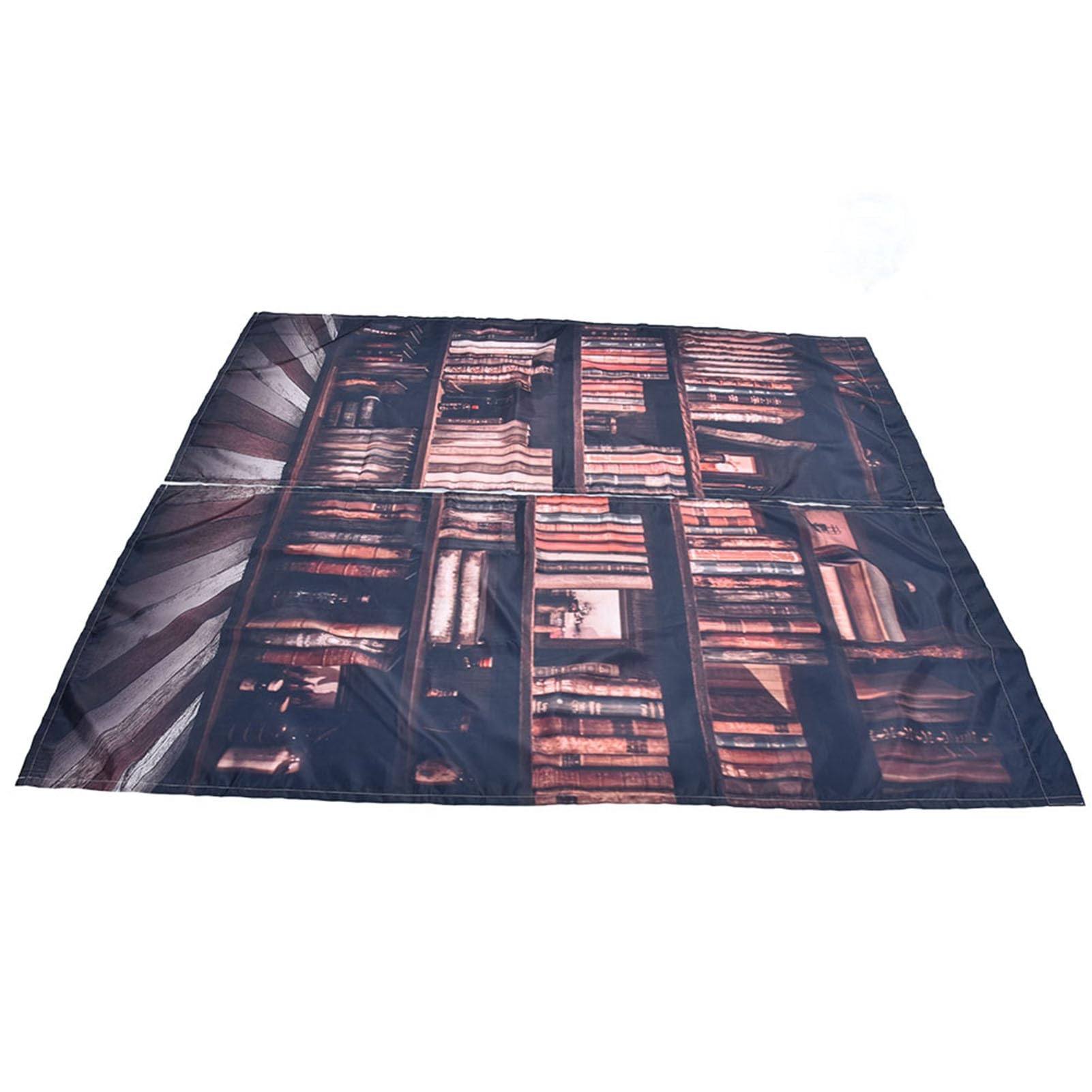 Rideaux en polyester haute densité effet bibliothèque 3D Walfront