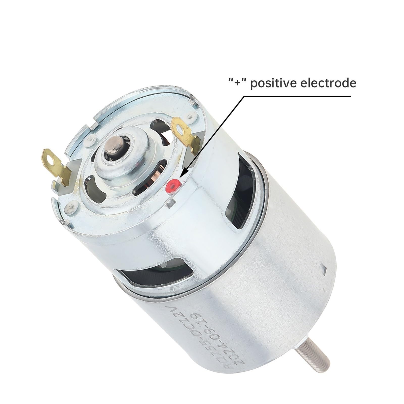 Motor De CC 755 De 12 V/21 V For Cortacésped. Reemplaza El Motor De Una Desbrozadora Inalámbrica Con Eje Largo.(21V)