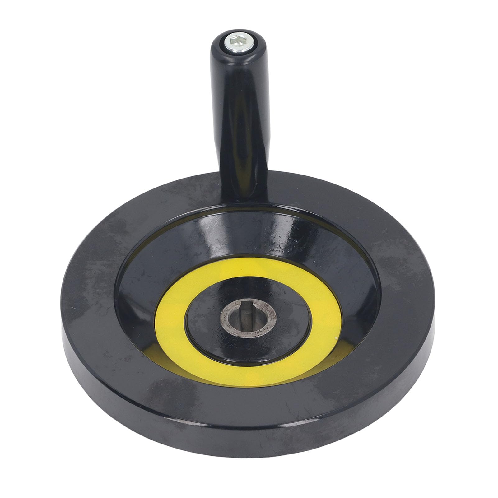 VSPLJQRXY Manovella Pieghevole 8-20mm Diametro del Foro Volantino Bachelite con Maniglia Girevole Pieghevole per Tornio Fresatrice Smerigliatrice Trapano Multiuso(200mm*18mm*M6