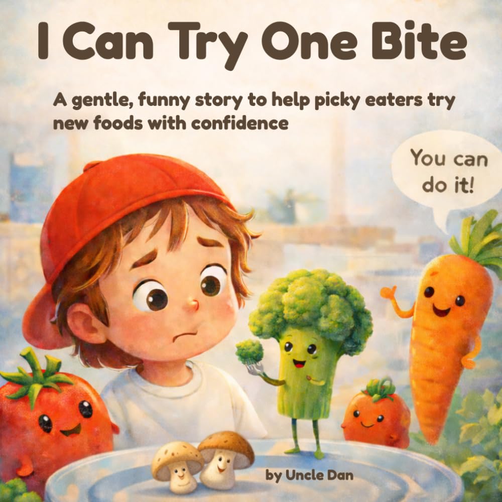 I Can Try One Bite: A gentle, funny story to help picky eaters try new foods with confidence