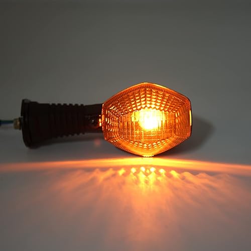 Miniatura 4 de Fydun Motocicleta turn, Motocicleta Indicador Delantero de Reemplazo de la Lámpara para DL 1000 VStrom  650 V-Strom (negro)