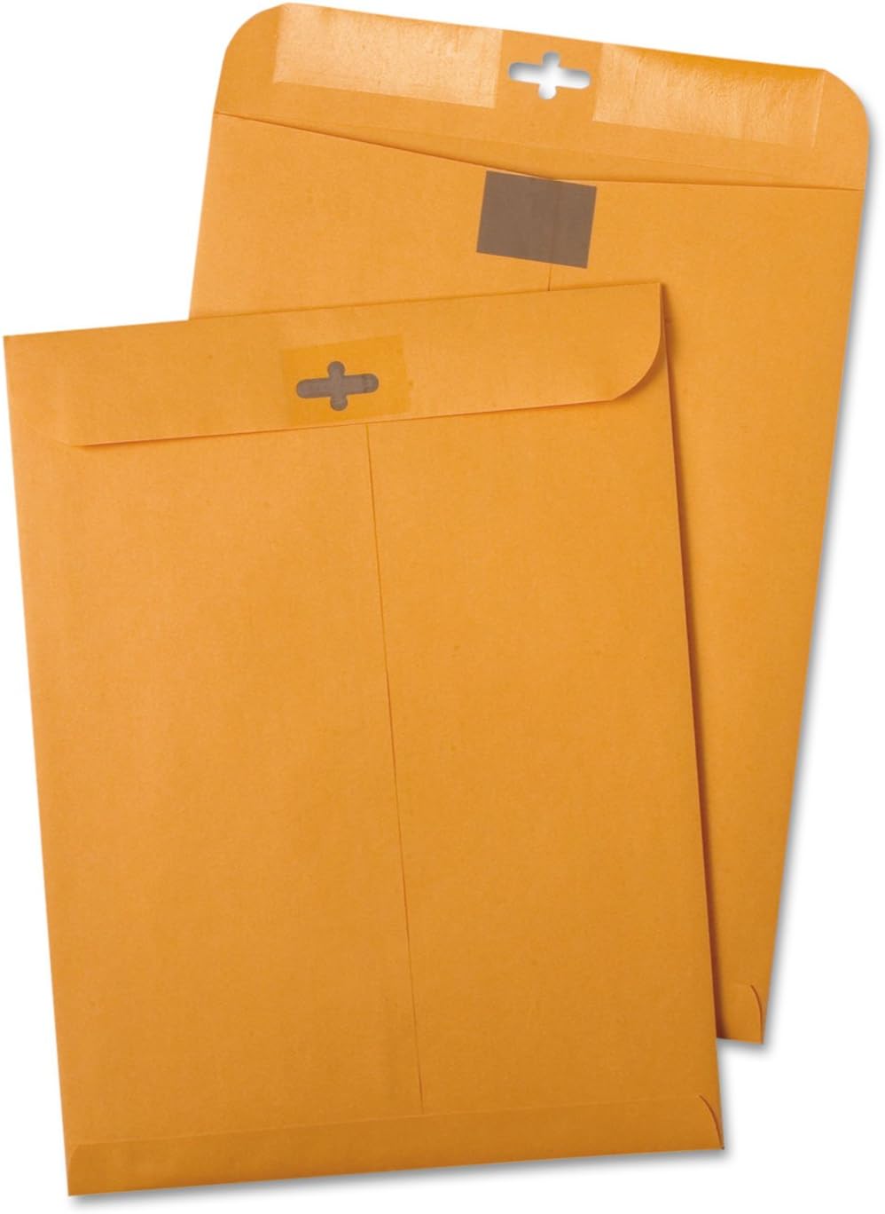 Quality Park 43468 ClearClasp Envelopes, 6Inch x9Inch , 100/BX, Kraft Clasp