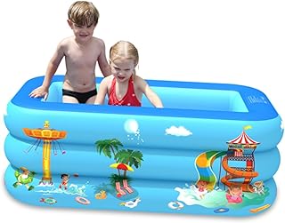 CLISPEED 1Pc Piscina Infantil Inflável Piscina Quadrada Piscina Infantil Piscina Inflável Piscina Infantil Piscina De Areia Fosca Piscina De Pesca Lagoa De Pesca Piscina Infantil Para