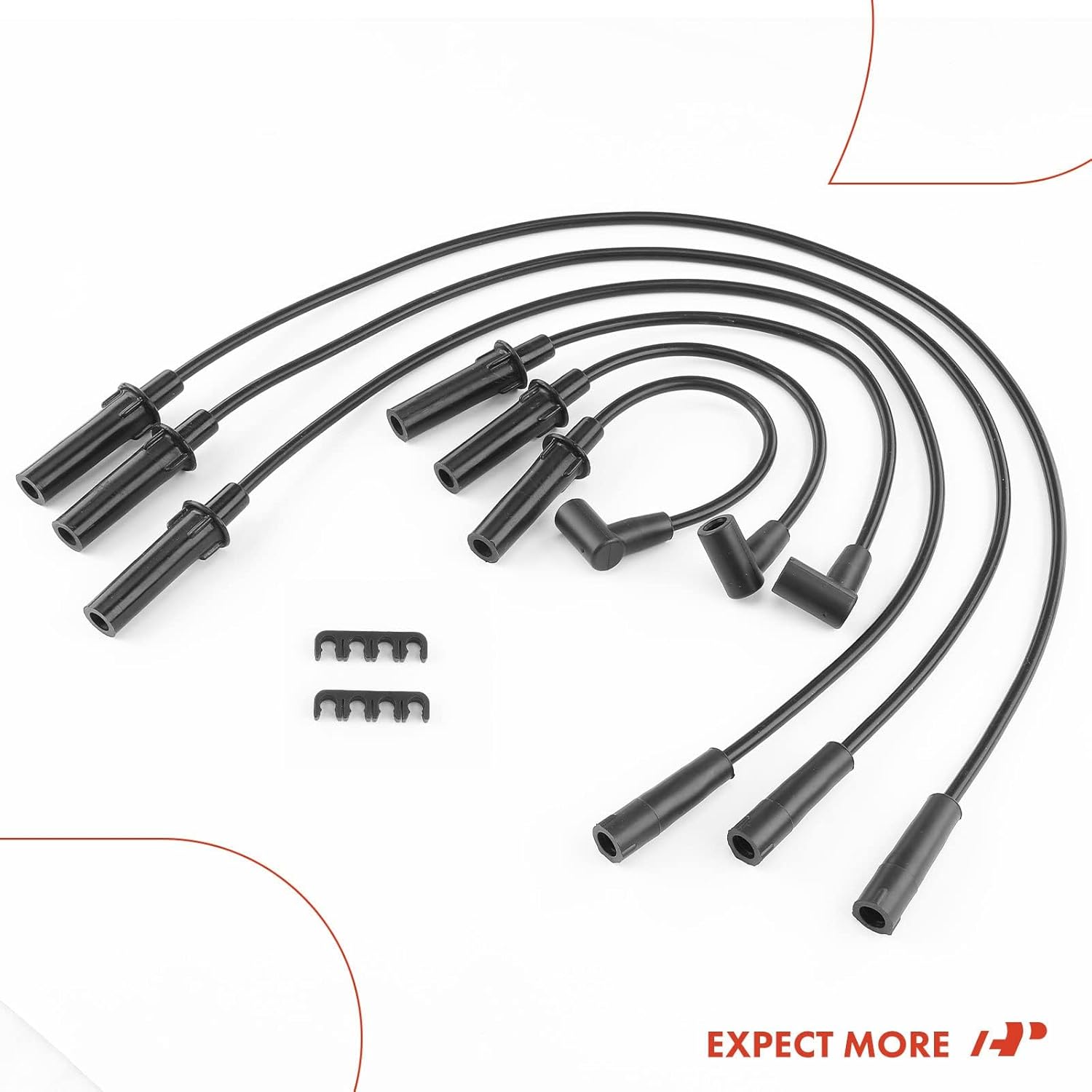 A-Premium 7MM Spark Plug Wire Compatible with Jeep JL Series Wrangler 2007-2011