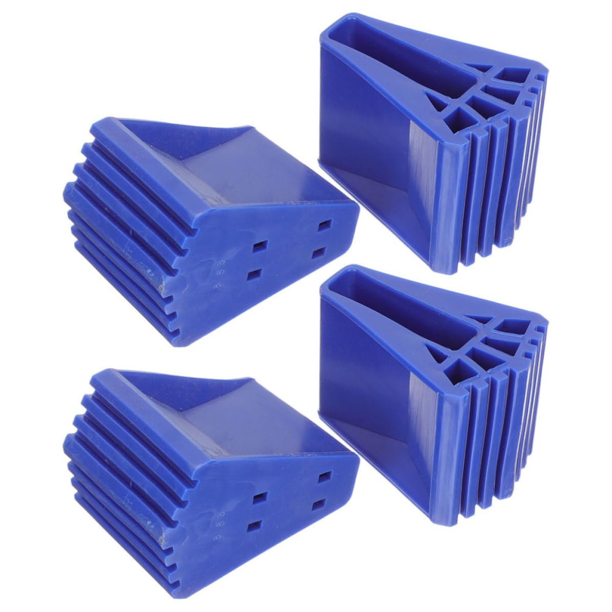 Fundas para pies de escalera con base de goma antideslizante pack de 4 unidades