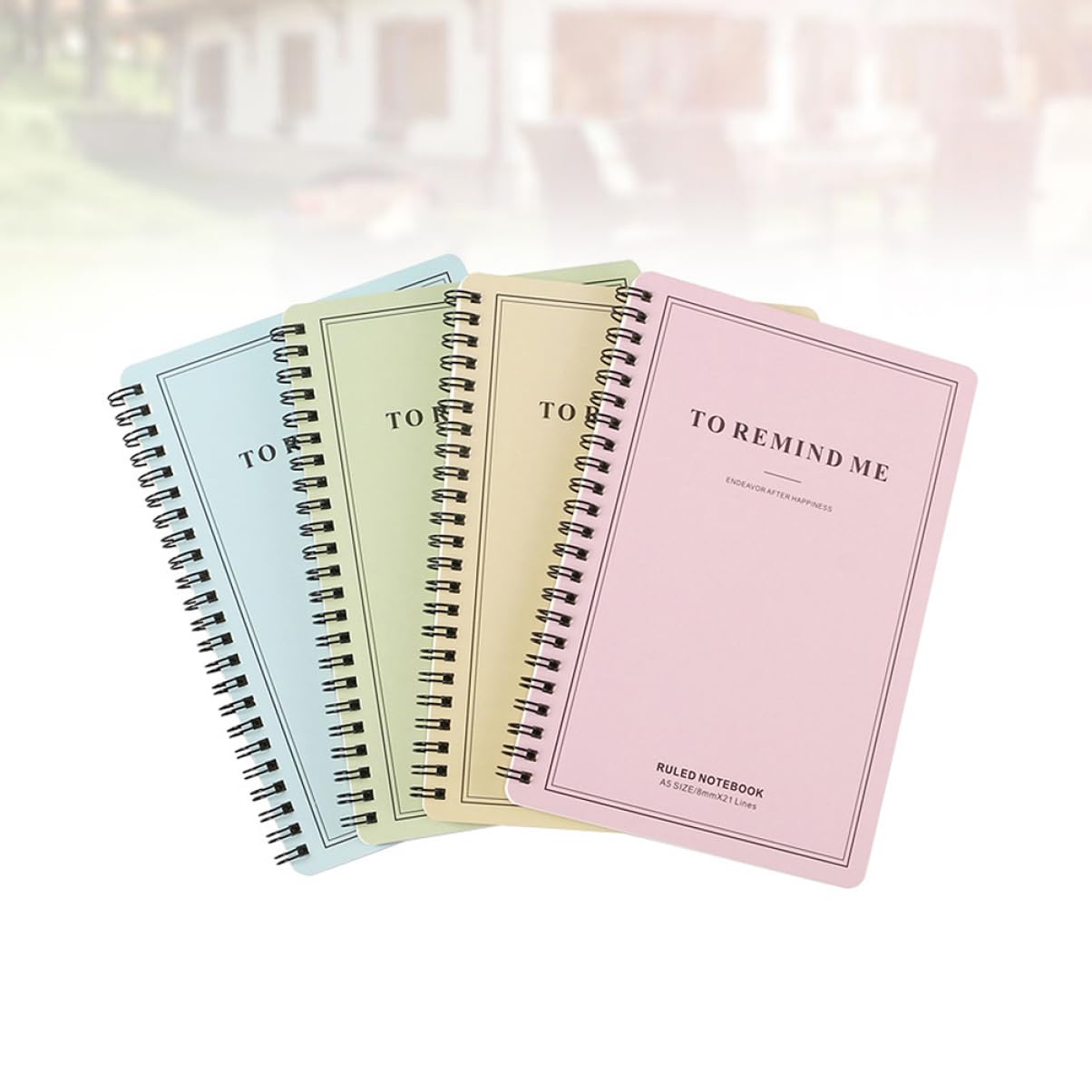 4stücke Teiliges Spiral-notizbuchset Für Schüler Notizbuch Für Journal Und Cover Für Notizen Und Kreative Projekte