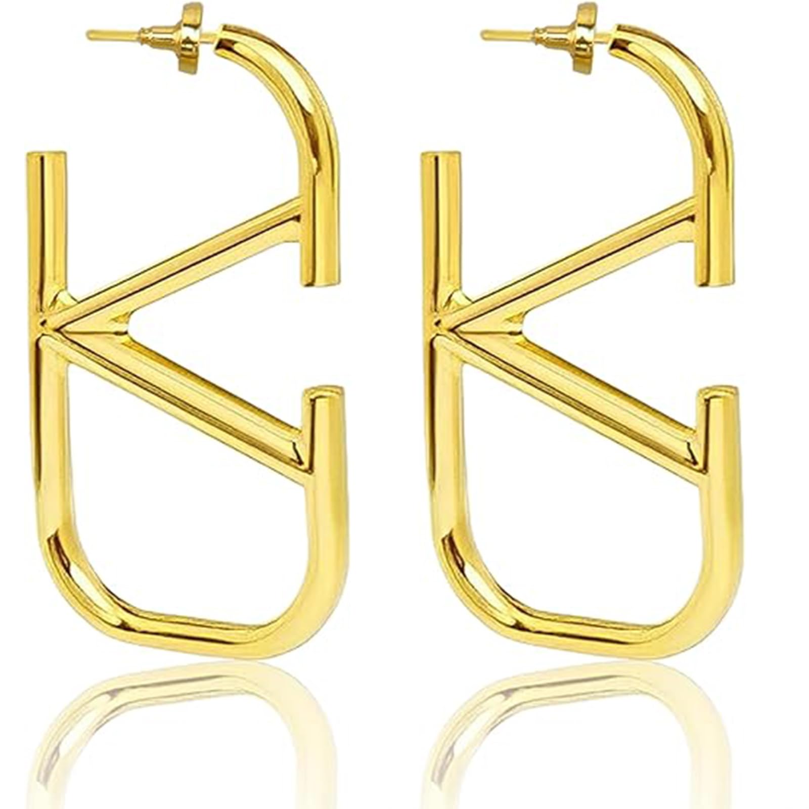 Huacan Flesh Tunnel Set 10mm Anhänger Ohr Piercing Plugs Wei