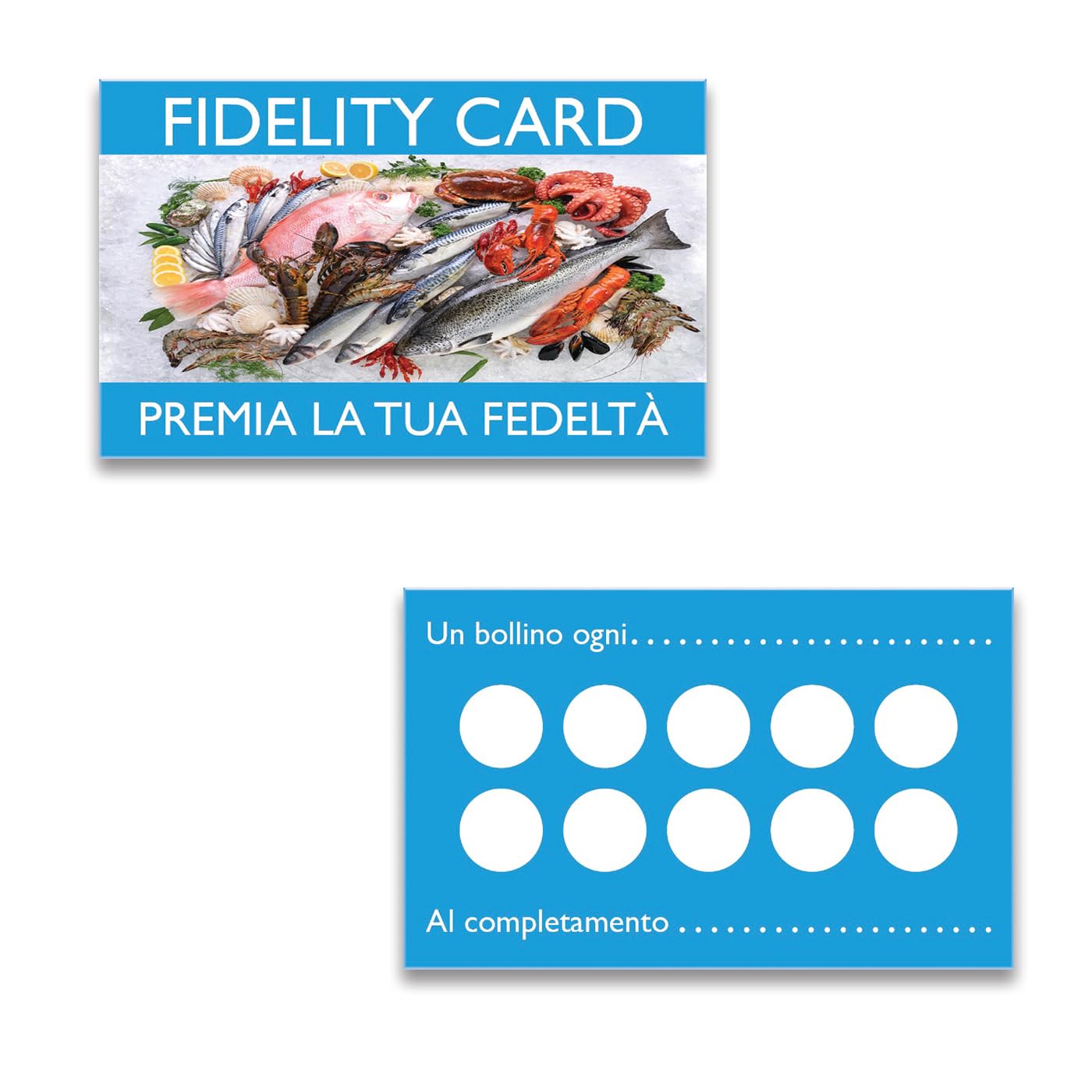 Loyalty Cards 10 Multipurpose Design Boxes for Beauticians Hairdresser Masseuse Shops Bars Barbers