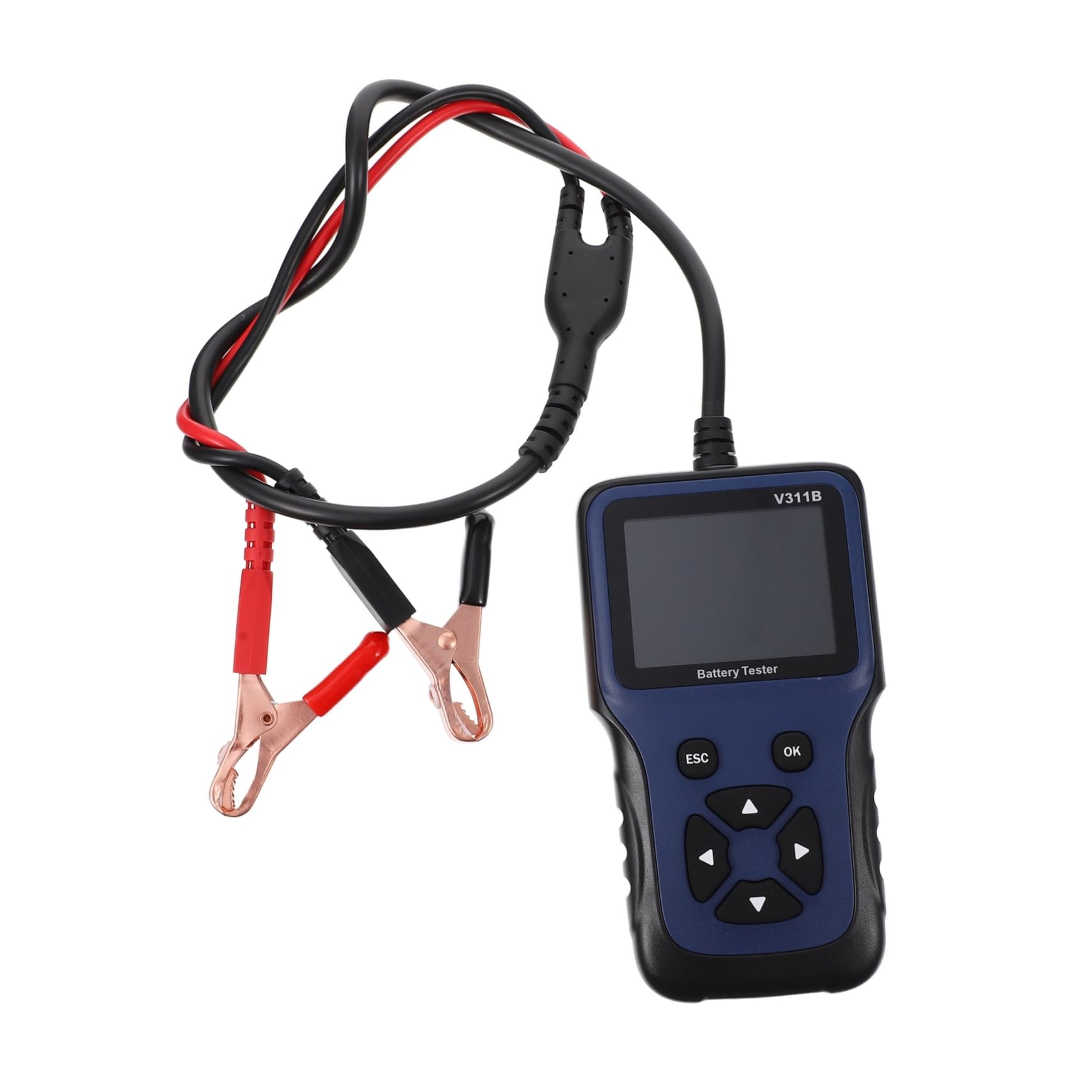 PACKOVE Tester Batteria Auto 12v Strumento di Carico Preciso Schermo Chiaro e 9 Lingue per Auto Moto Camion
