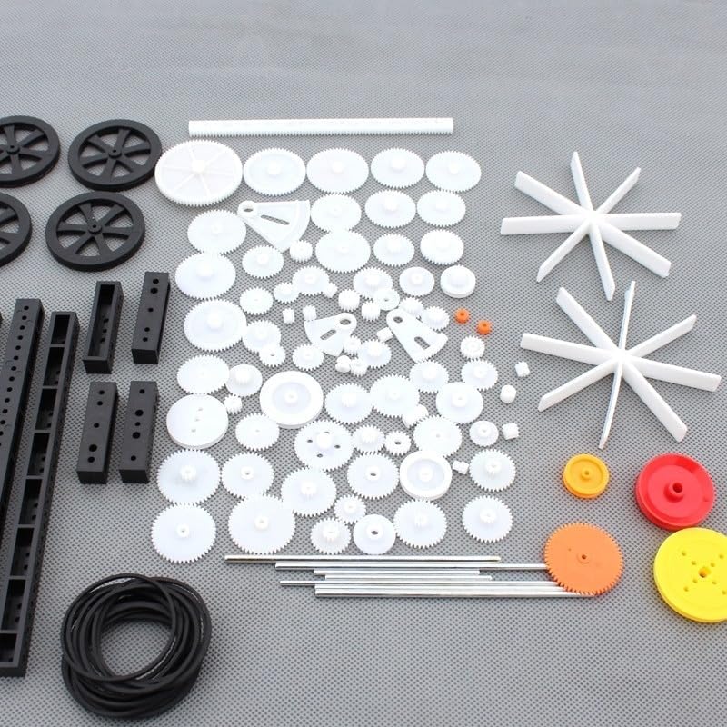 92 Kinds of Gear O－ne Set 92pcs Bag Plastic Toys for Model Robot Car DIY Accessories