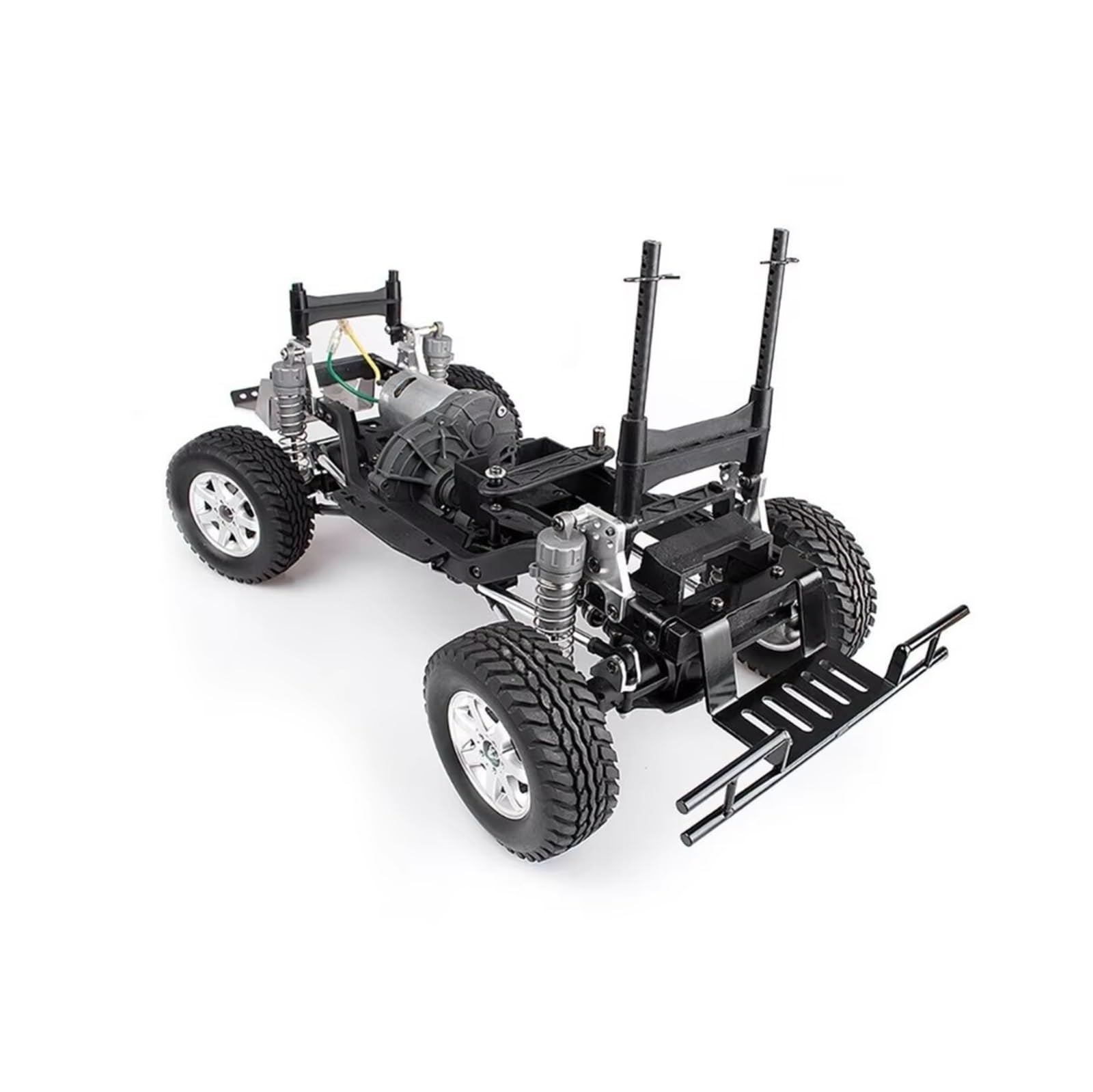 Paraurti RC per Tamiya Paraurti Posteriore Metallo per Modellismo RC 1/10, Parti di Ricambio E Accessori