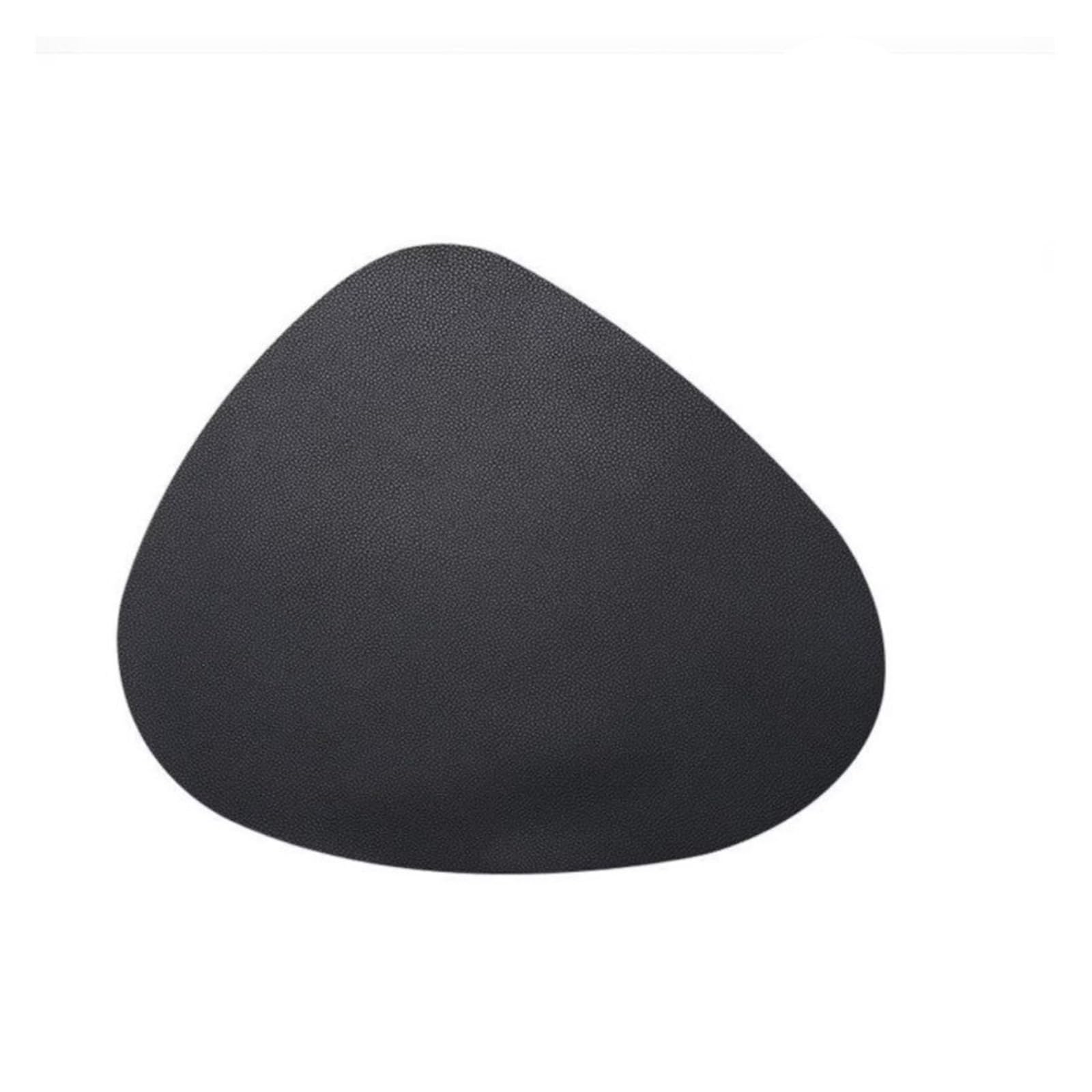 1pc PU Placemats For Table Waterproof Anti-Slip Insulation Leather Tableware Place Mats Coaster Kitchen Cup Mat(B)