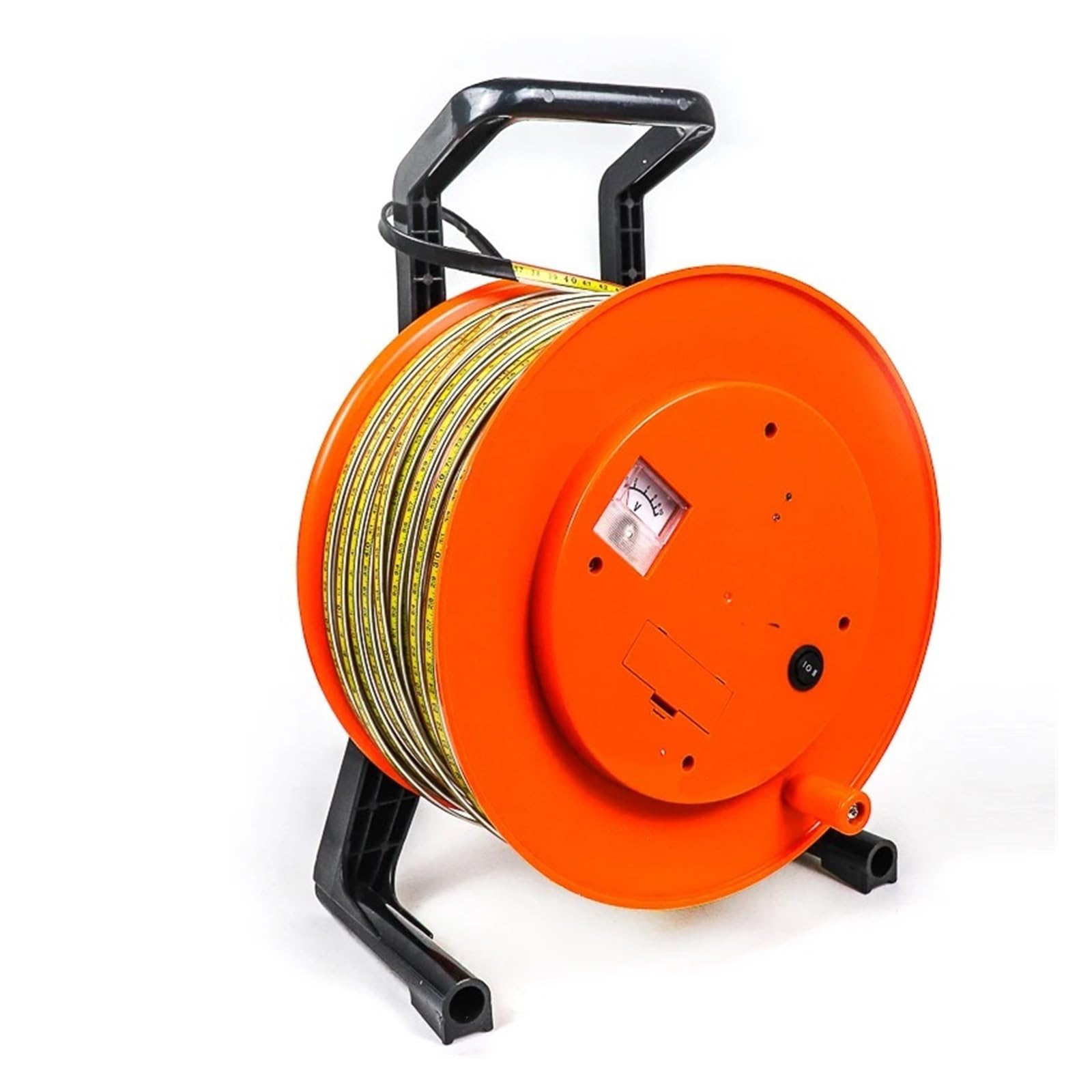 Portable Deep Well Water Level Meter indicator water level borehole depth meter dip meter depth 30m 50m 100m 150m 200m 300m(30m plastic)