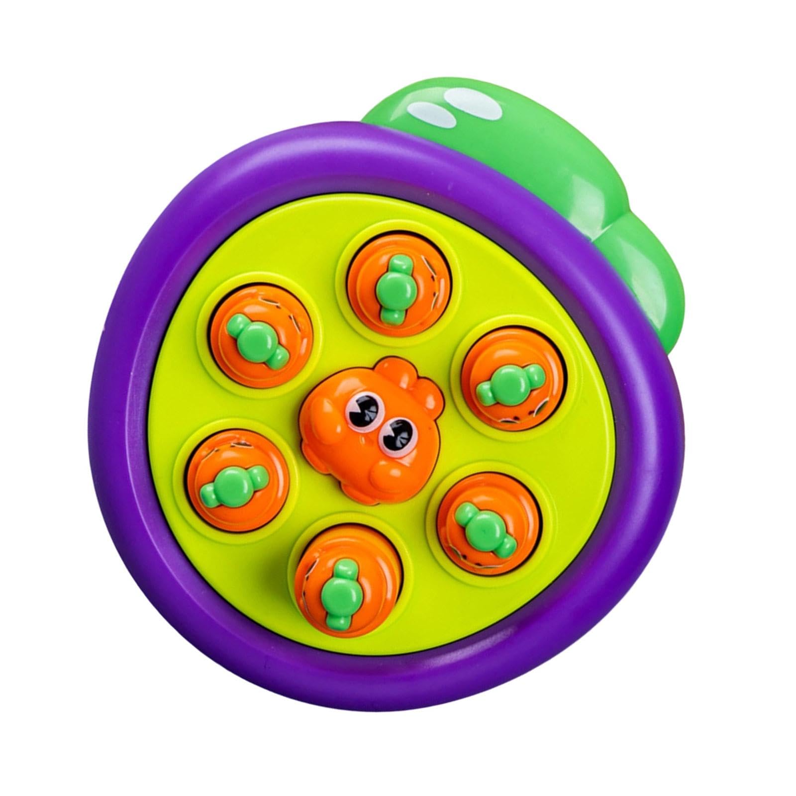 HGENAHGTF Educational Pressing Whack Mole Toy with Random Popping Up Action Improves Hand Eye Coordination Multiplayer Whacking Speed Game