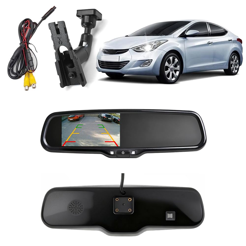 4.3 Inch Car Rearview Mirror Monitor for Hyundai Sonata 9gen