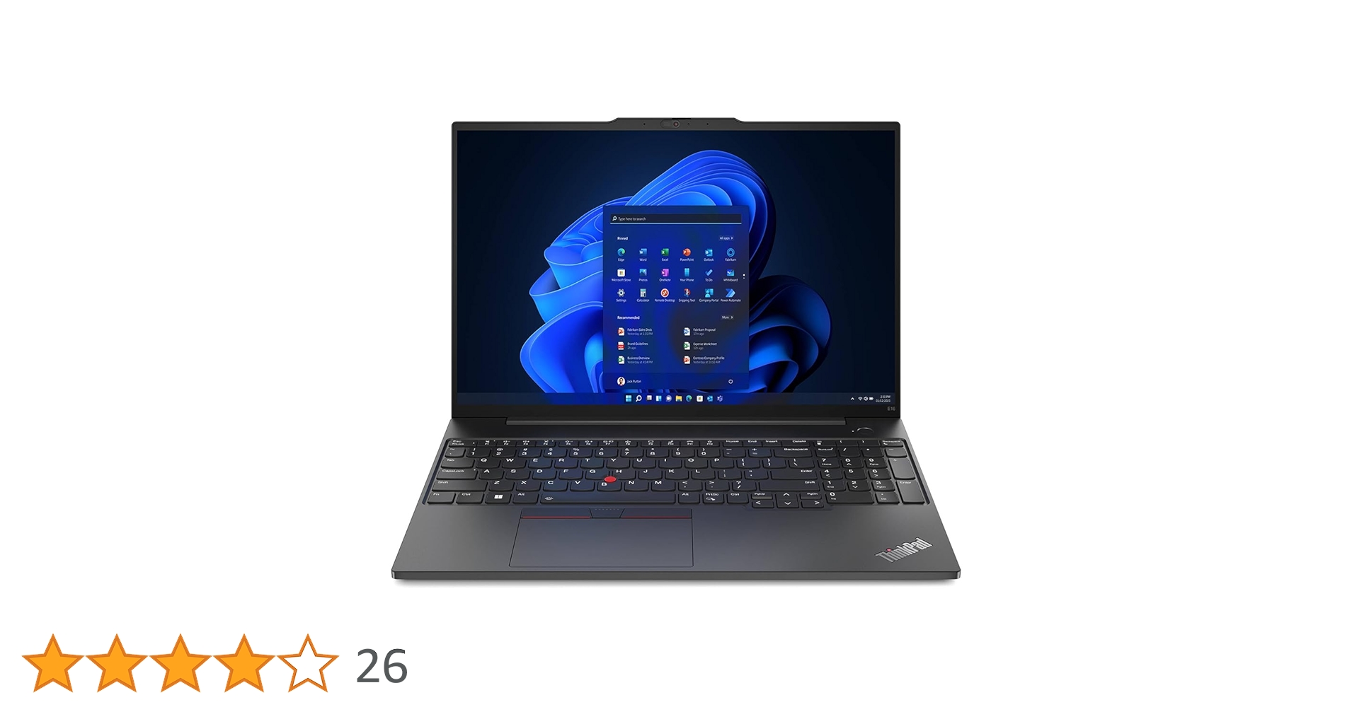 Lenovo ThinkPad E16 Gen 1 21JN0073US 16 Notebook - WUXGA