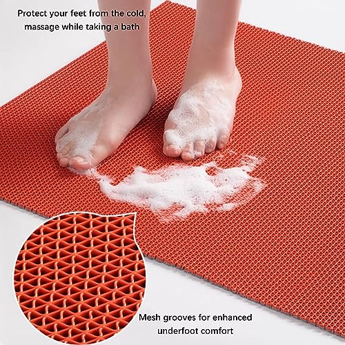 Alfombra de drenaje para pisos comerciales de plástico impermeable 7