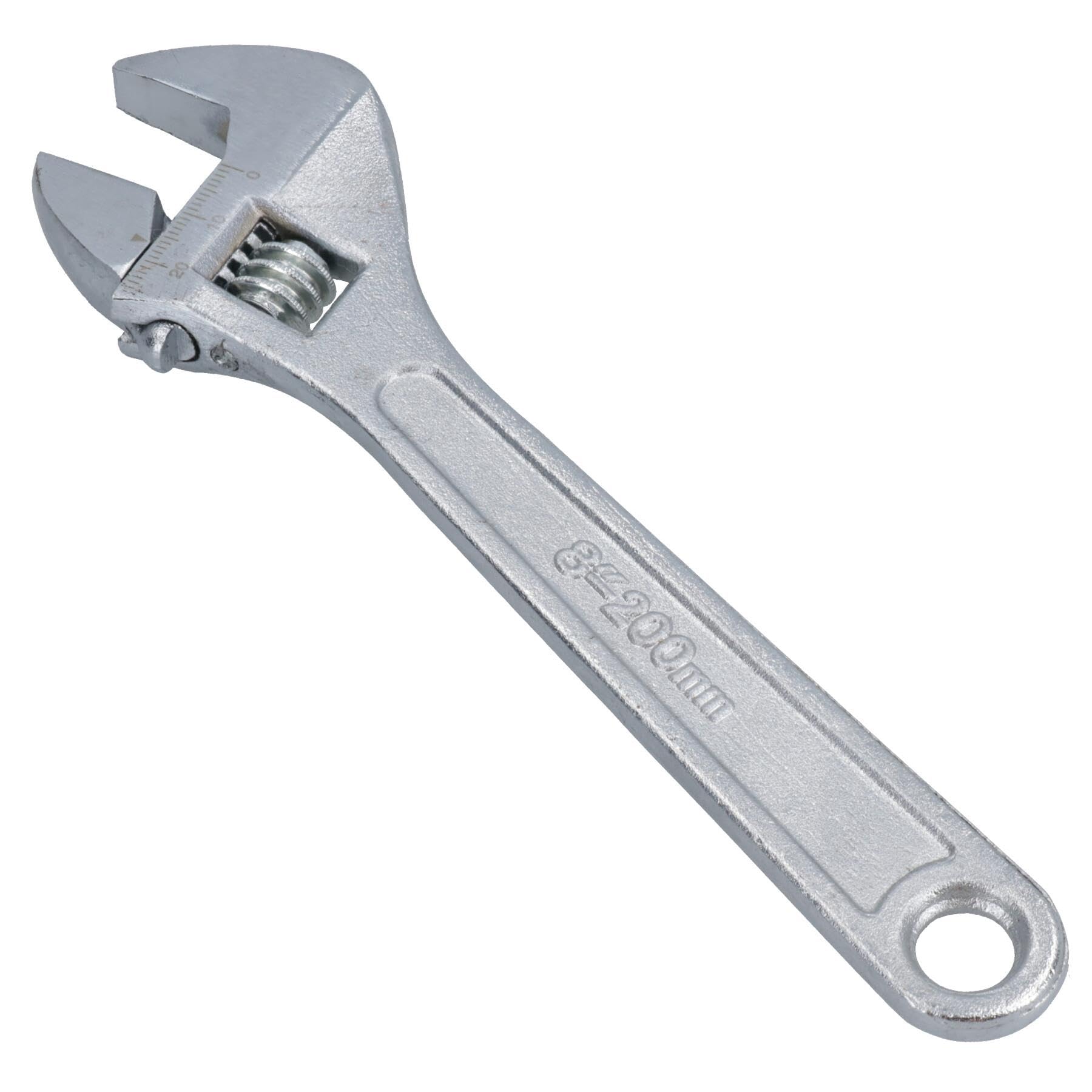 AB Tools Llave inglesa ajustable estándar de 8 pulgadas para fontaneros 0-25 mm