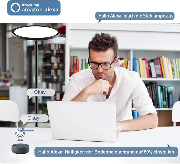 Deckenfluter für Alexa 2025