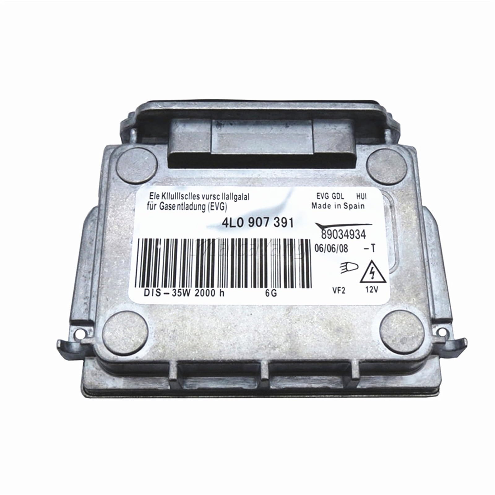 Módulo balasto Compatible con para Q7 4L 2006 2007 2008 2009 Módulo Controlador De Unidad De Balasto De Faro Xenon H-ID 4L0907391 4L0 907 391 4L0907391A 4L0 907 391A