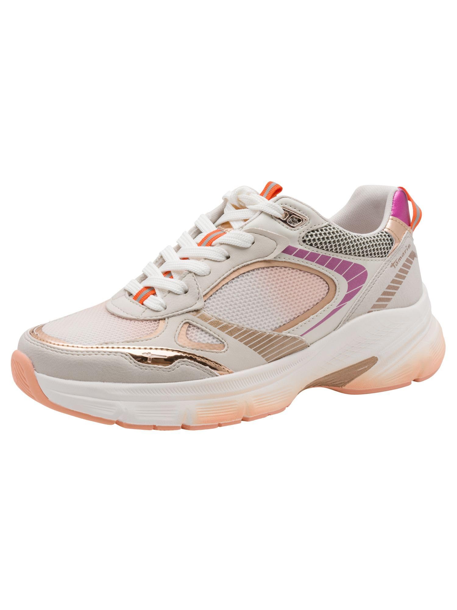Tamaris Women Sneaker Low orange 5.5 UK