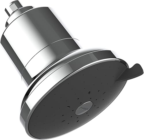 AquaTru Shower - Filtro de ducha de alta presión que elimina las impurezas del agua dura para apoyar la piel saludable, cuero cabelludo, cabello,