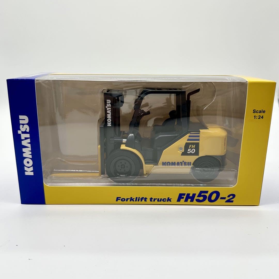 コマツ FH50-2 フォークリフト 1/24 新品 Komatsu FH50-2 Forklift