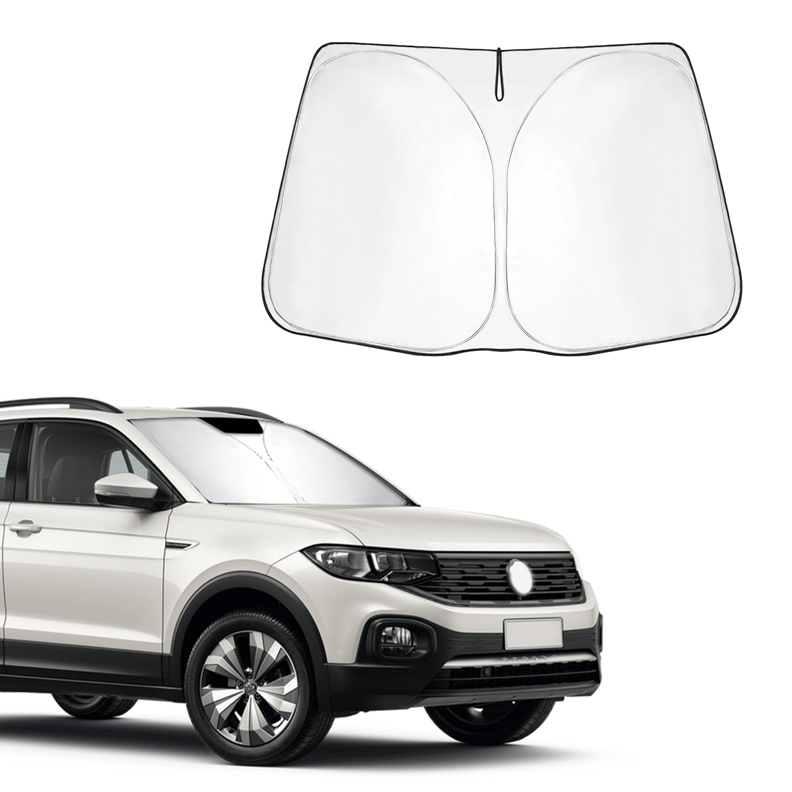 Autotech Park Parasole pieghevole compatibile con Hyundai Kona