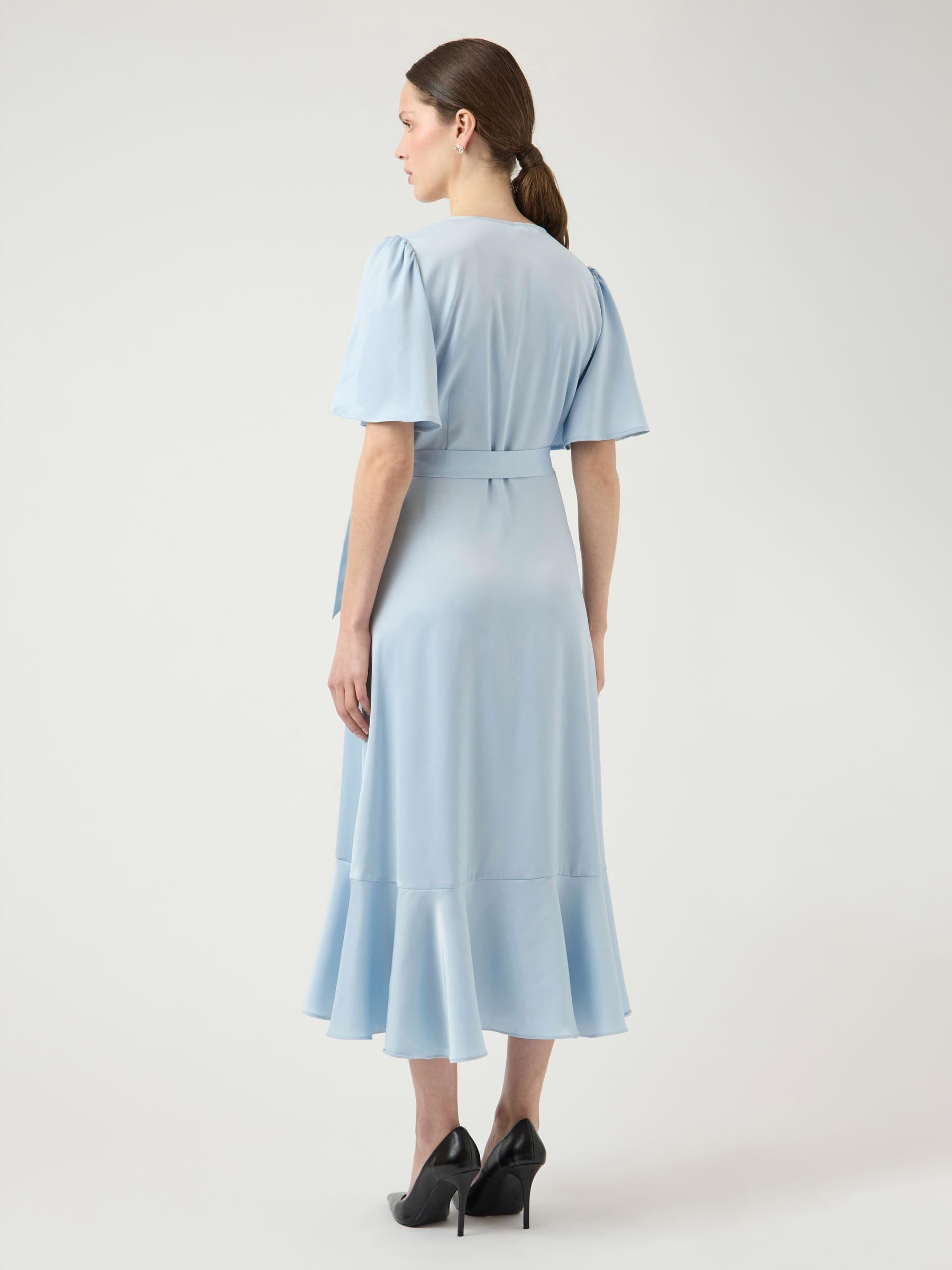 YAS Yasthea 2/4 Midi Wrap Dress S. Noos Donna