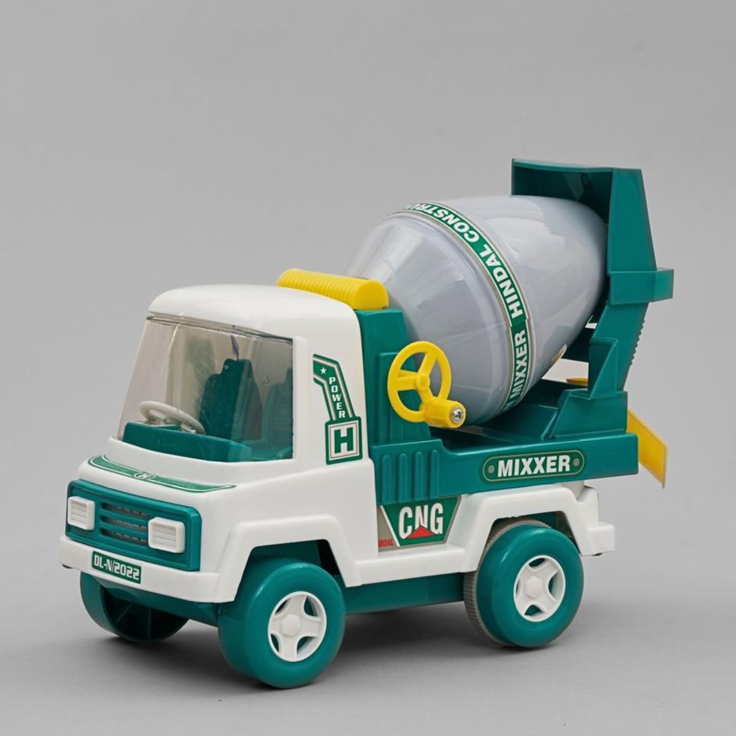 Toys Treasure Friction Mini Cement Mixer Truck Toy with Revolving Mixer for Toddlers/Kids | Truck Toys for Kids Big Size | Construction Vehicle Toys for Kids | Cement Mixer Truck Toys for Boys (B0DGQV1GFP) Amazon Price History, Amazon Price Tracker