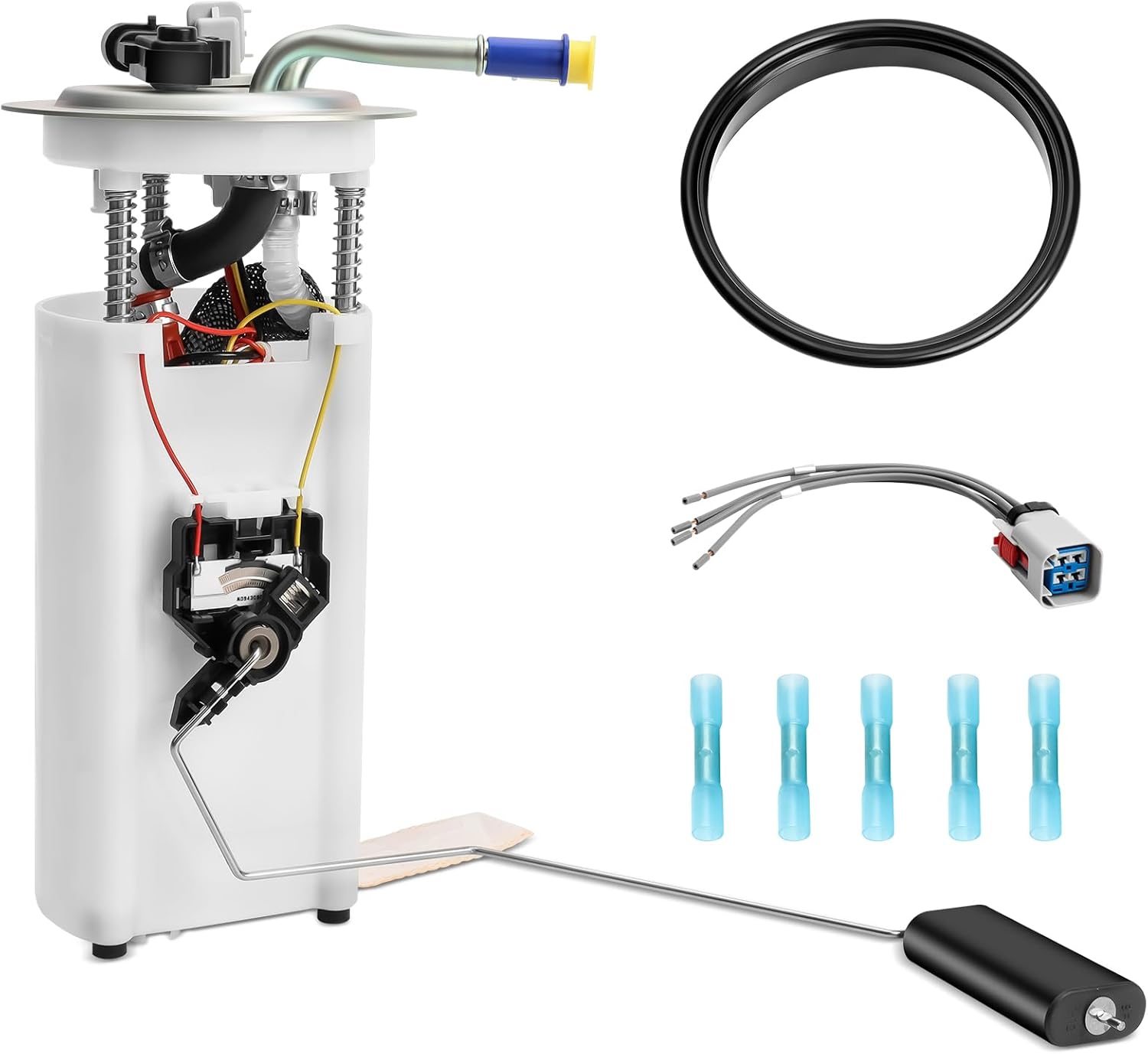 Electric Fuel Pump Assembly w/Sending Unit Compatible with 2002 2003 2004 Chevy Tahoe GMC Yukon (5.3L V8 Flex Fuel ONLY), Replaces E3559M