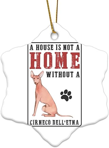 Miniatura 9 de Colgante conmemorativo de Navidad, adornos de Navidad A House Is Not A Home Without A Dog Dogo Argentino de dibujos animados vintage de recuerdo de