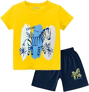 French Kleider Cotton Casual T-shirt Shorts For Boys. Price In India