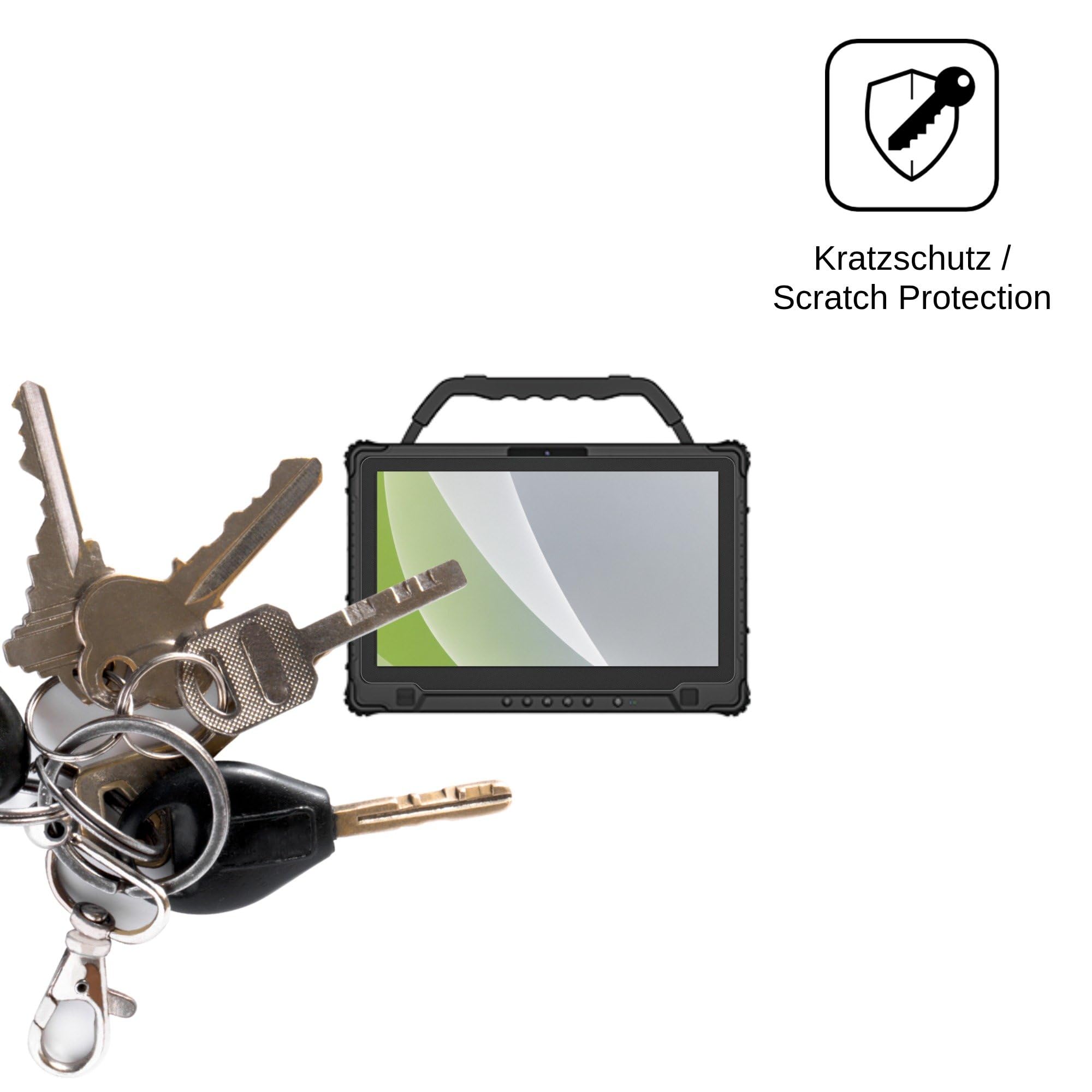 dipos 2x Protector de Pantalla mate para ONERugged M14A