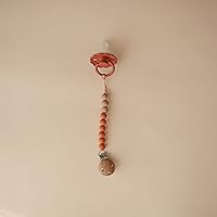 Vista 56 de mushie 100% Silicone Baby Pacifier Clip BPA Free Eva (Powder)