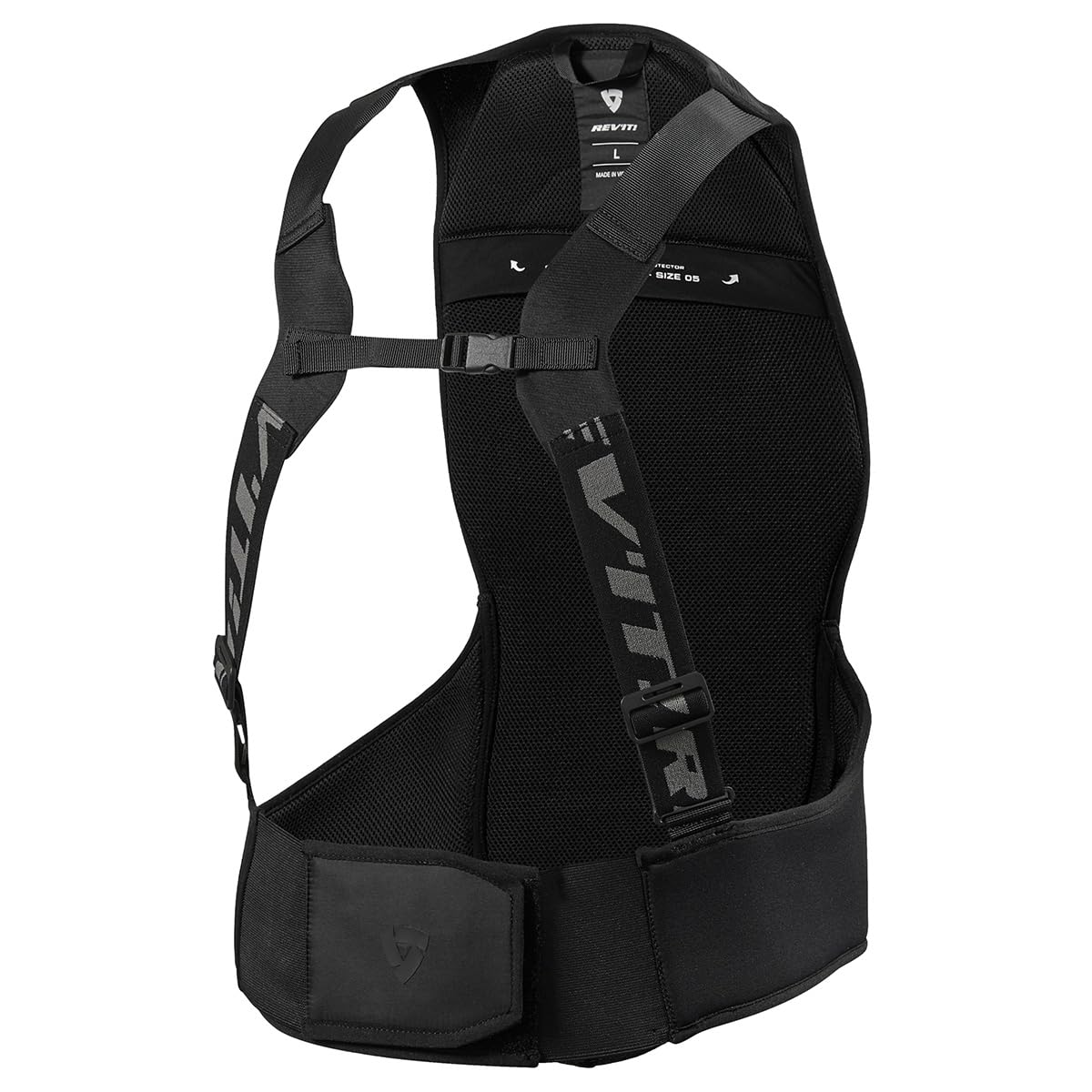 REV'IT! Revit Slingshot Protezione posteriore, nero, XL