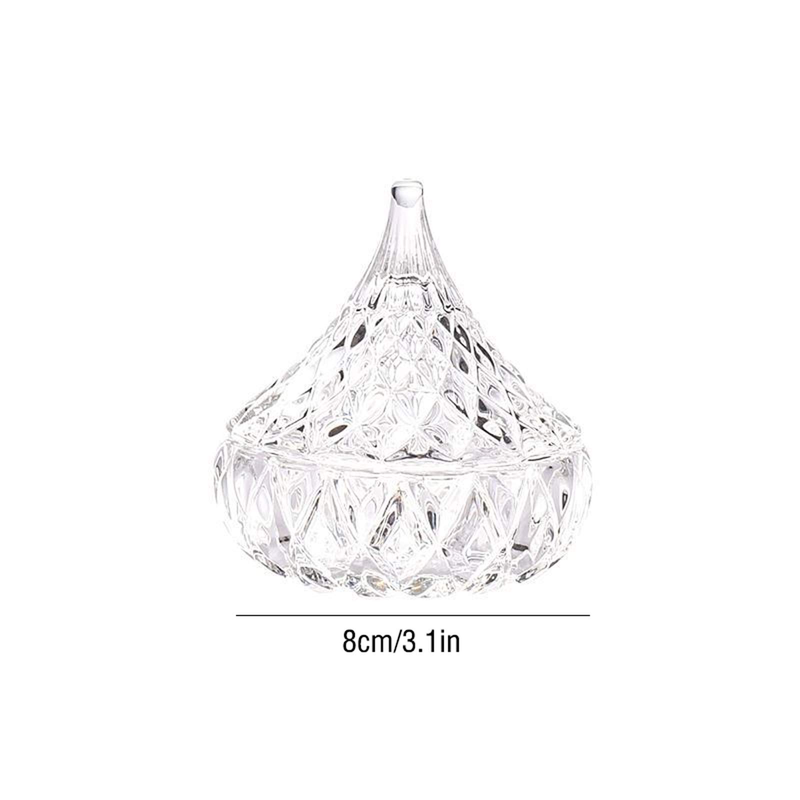 Pot de Sucre Col de Sucre en Verre avec Couvercle Bijoux JAR Colaire et café Sugar Bowl Le Meilleur Choix for Les Cadeaux de ménage for Amis Bol à Sucre