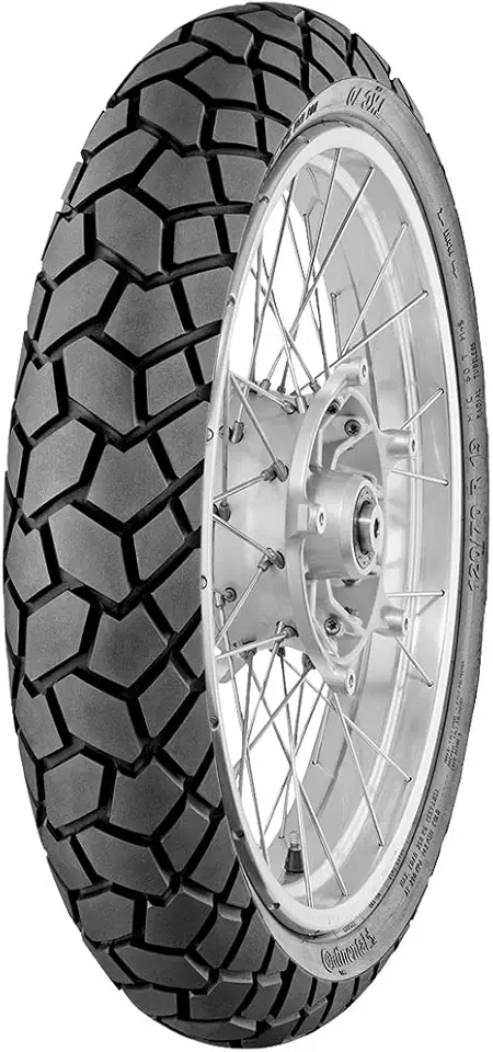 Pneu de motocicleta Continental TKC70 frente esportiva dupla 120/70R-17 (58W) para BMW R1200R Classic 2011-2012